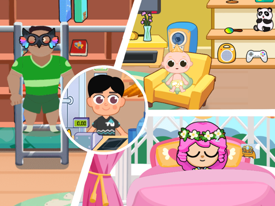 Create your own world iPad screenshot 1 - Education app