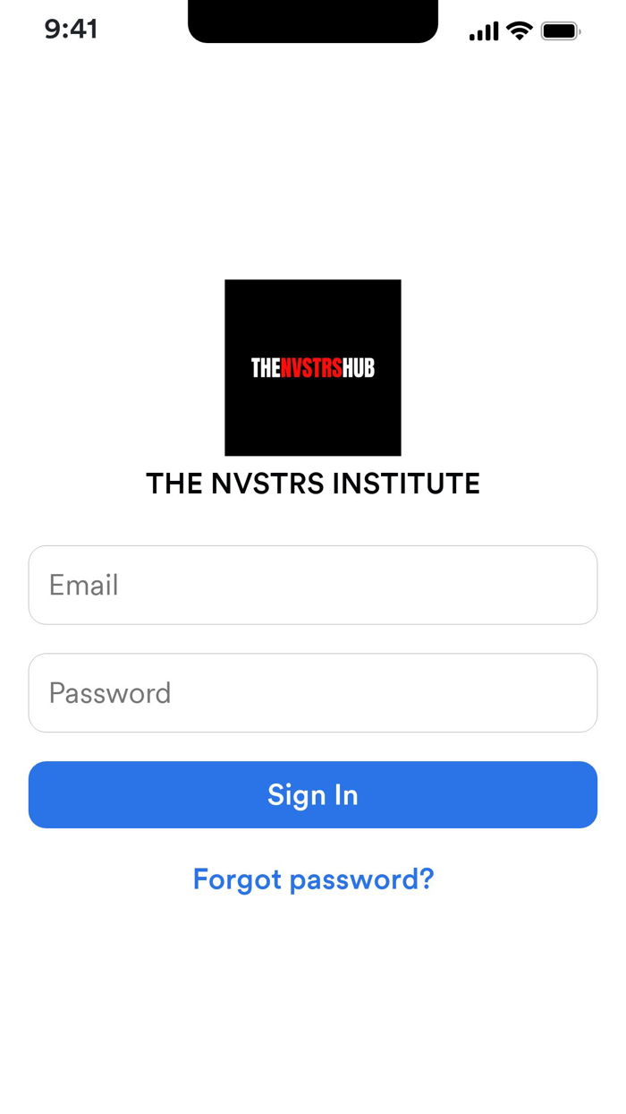 THE NVSTRS INSTITUTE