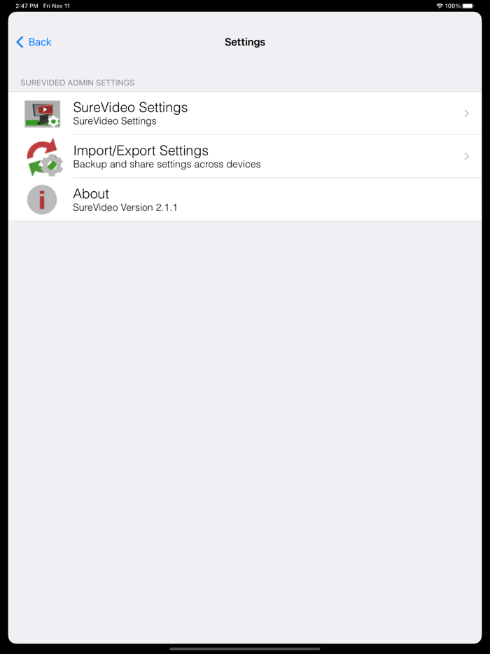SureVideo Kiosk Video Looper