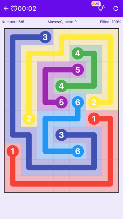 NumberLink-Dots Connect Puzzle Screenshot