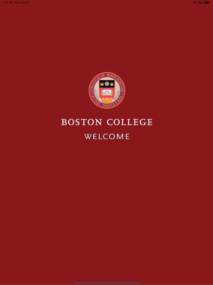 Boston College Welcome