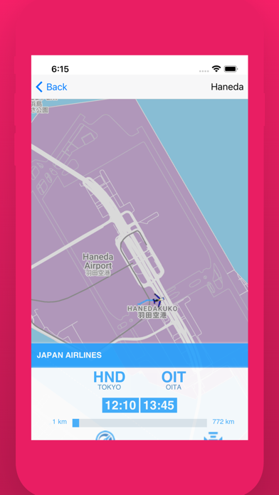 Tracker For Japan Airlines Screenshot