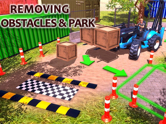 Excavator Parking 3D Simulator