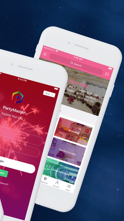 PartyMaster: Explore Your City