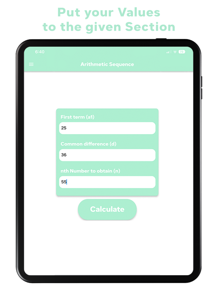 Arithmetic Sequence Calculator