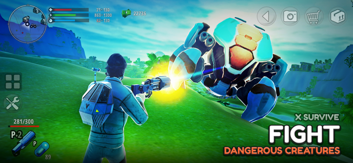 X Survive Open World Sandbox