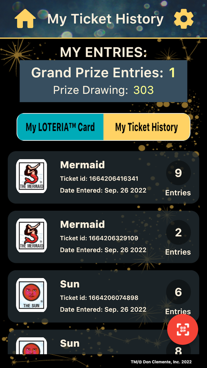 LOTERIA™ Bonus Night 3D