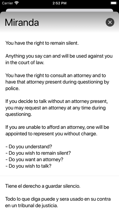 Colorado Law Codes Screenshot
