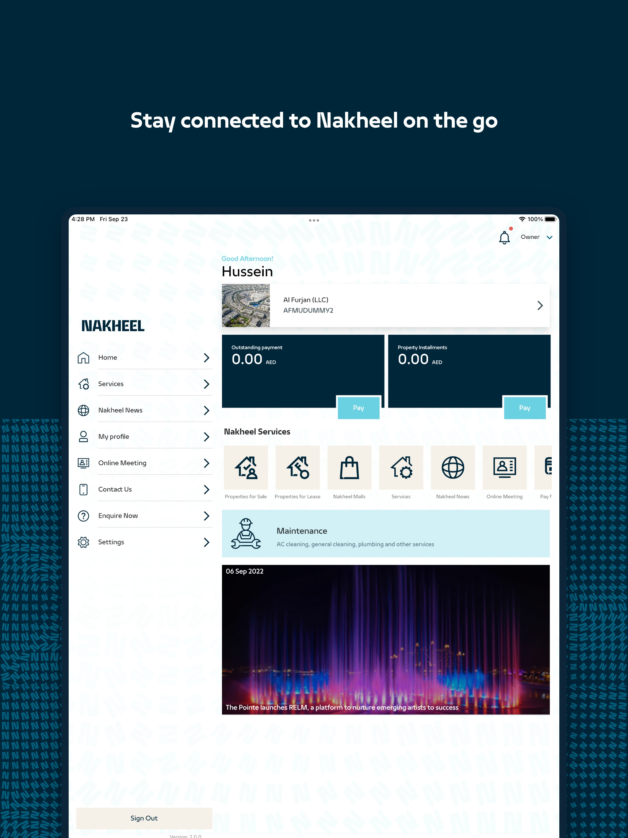 My Nakheel screenshot 5