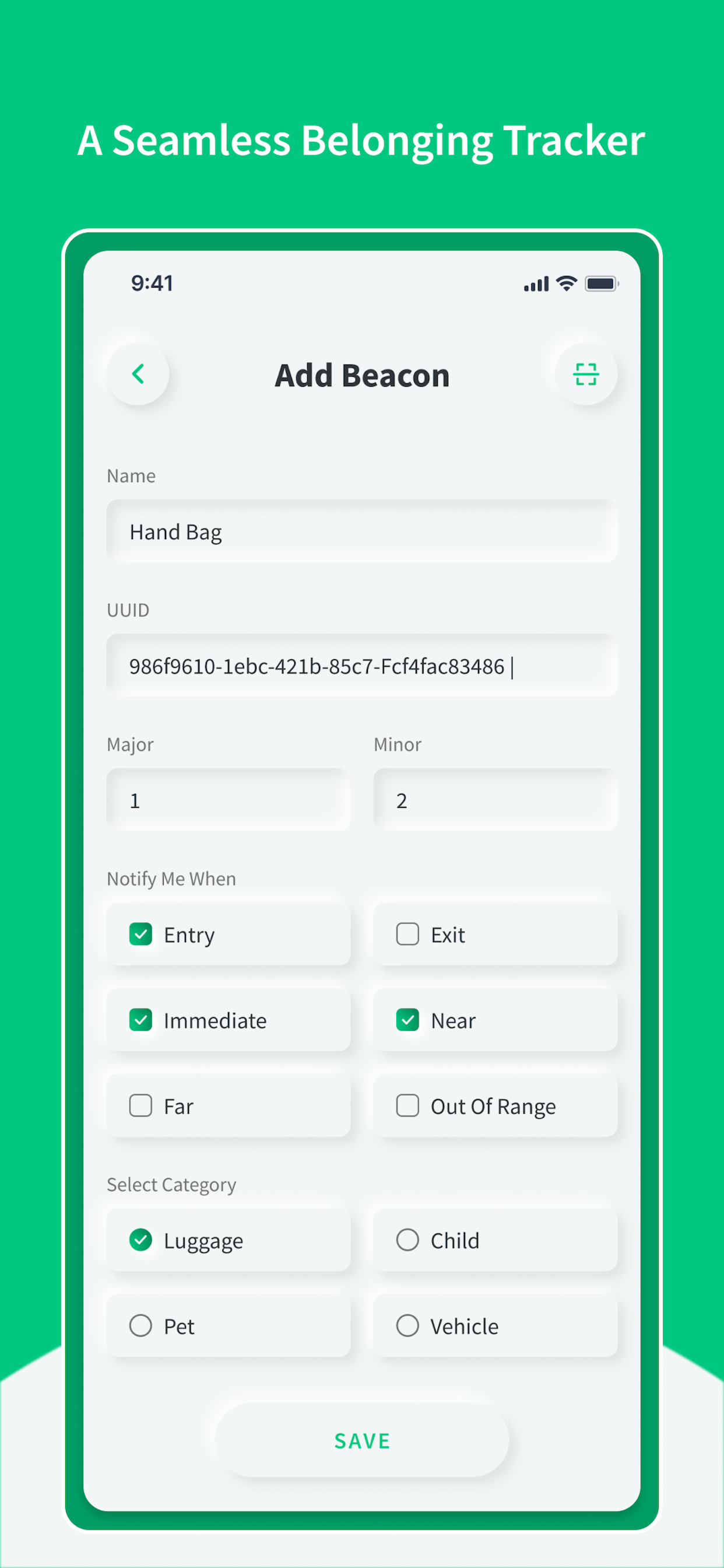 Near Me - Beacon Monitoring screenshot 2
