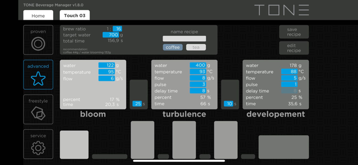 TONE Beverage Manager