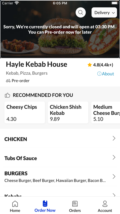 Hayle Kebab House Screenshot