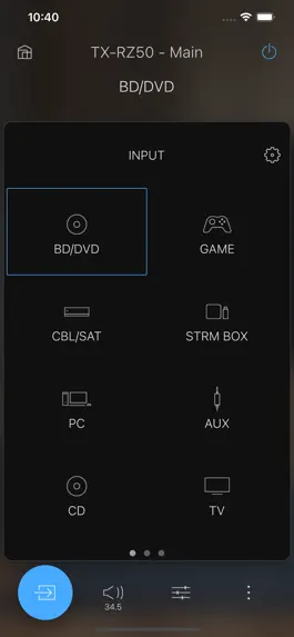 Game screenshot Onkyo Controller apk