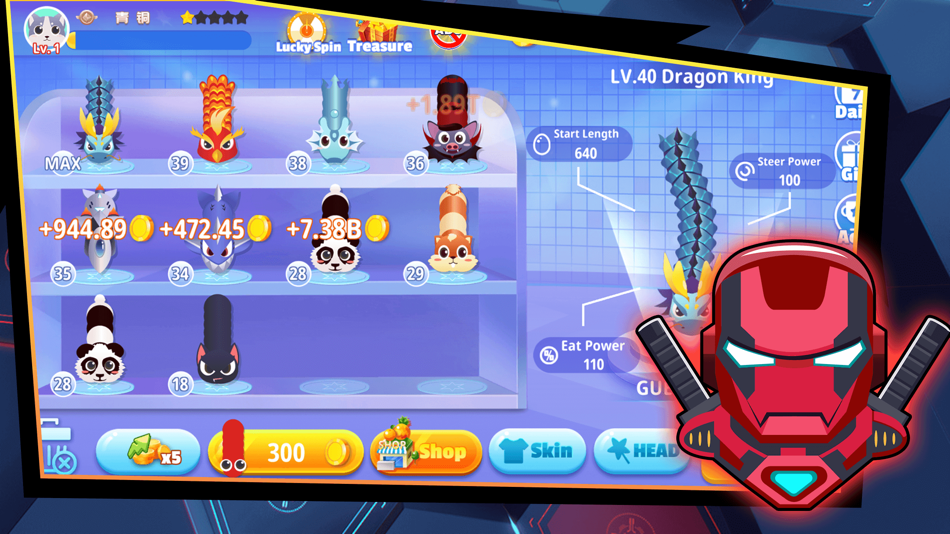 #2. Snake Go.io (iOS) 由: Nacreous Mobile Limited