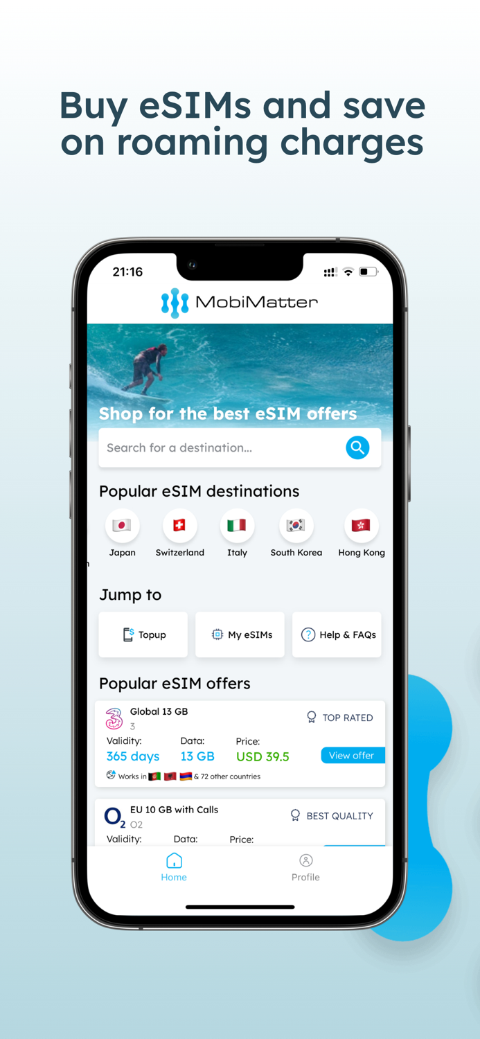 MobiMatter eSIM Marketplace