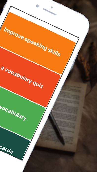 Spanish Flashcards - Voice Screenshot