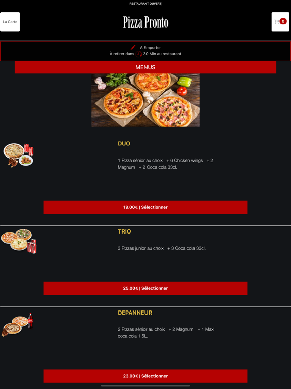 Screenshot #6 pour Pizza Pronto Nemours