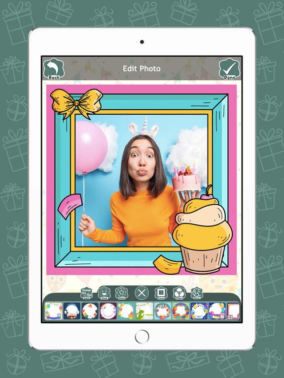 誕生日 フォトフレーム 写真編集 ソフトのおすすめ画像3