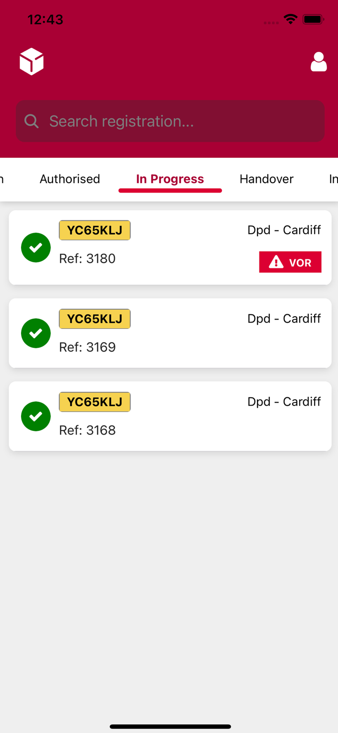 Helios Repairer App - DPD