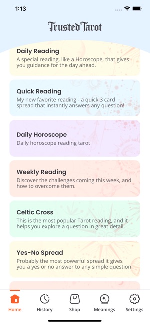 Trusted Tarot on the App Store