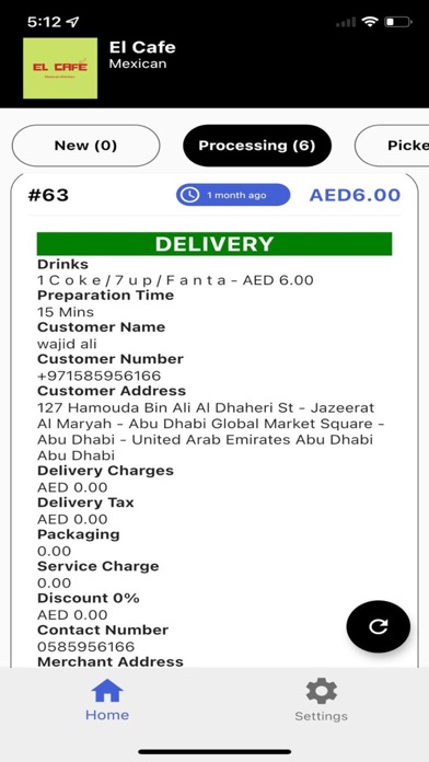 XKitch Partner Screenshot