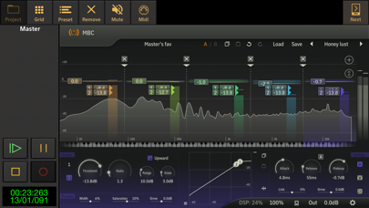 Audio Evolution Mobile Studio Screenshot