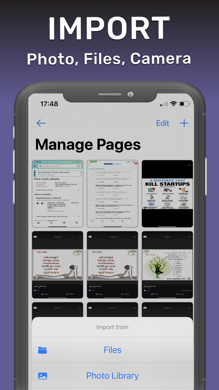 PDF Pages Add Delete Export