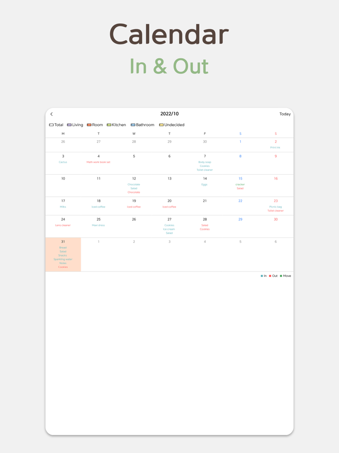 Dotory - Item management