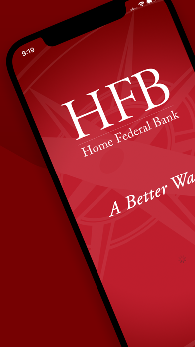 Home Federal Bank for iPhone Screenshot