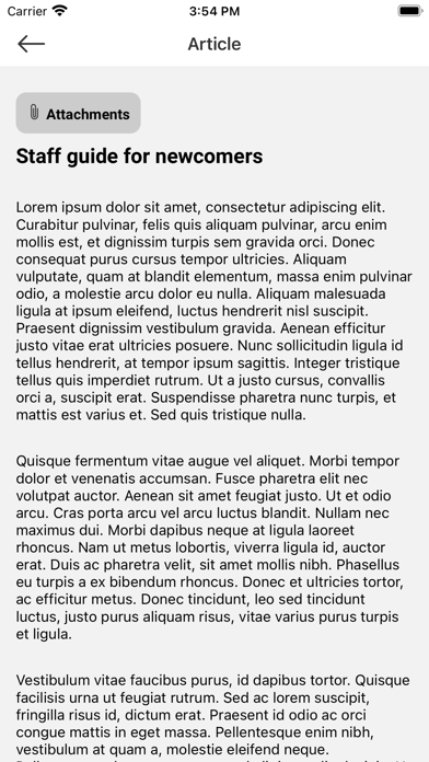 Restaurantintra Screenshot