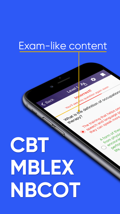 Massage Bodywork Therapy Exam Screenshot