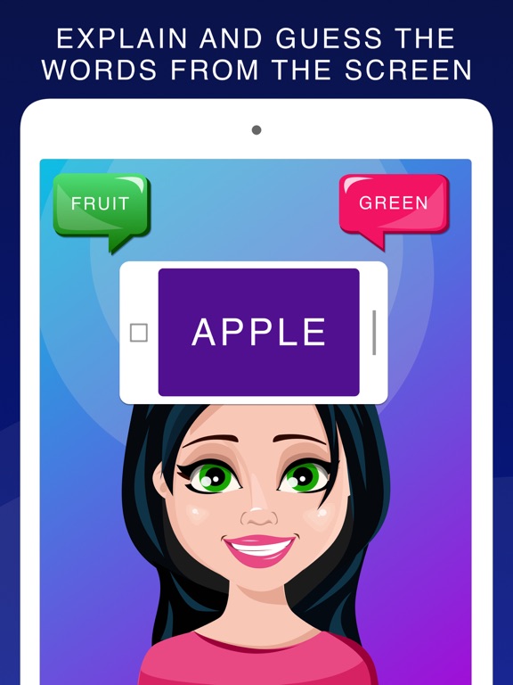 Screenshot #4 pour CHARADES: Guess word on heads