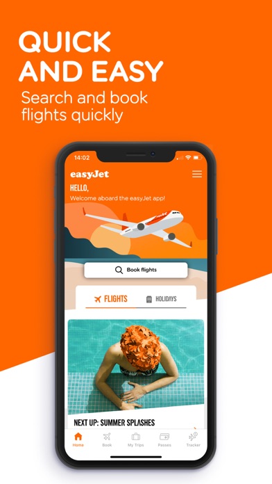 easyJet: Travel App Screenshot