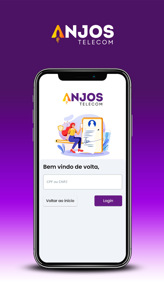 #4. Anjos Telecom - App do Cliente (iOS) 由: Froggerbrasil