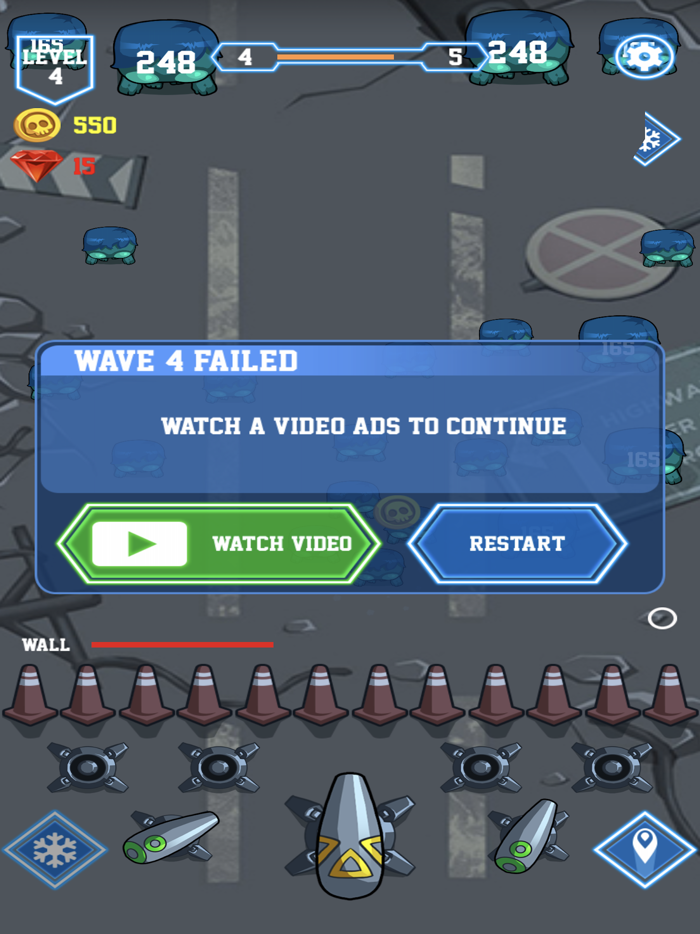 Non-stop Zombies Shooter