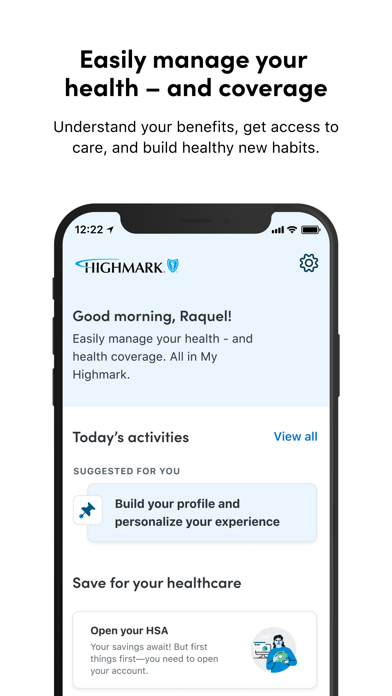 My Highmark App Screenshot