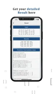 matrix calculator solver iphone screenshot 1
