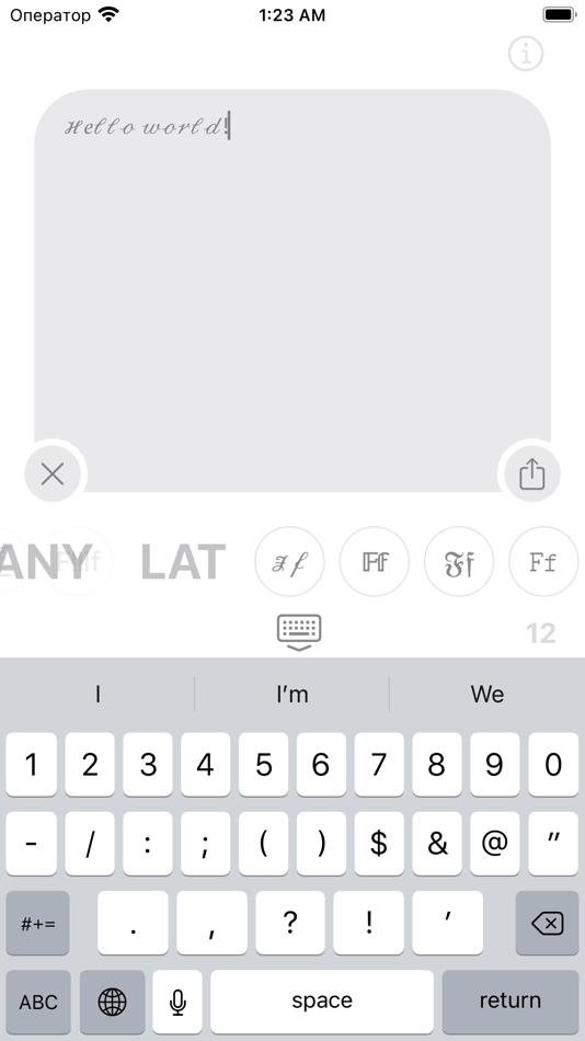 #5. fontFormat - unique fonts (iOS) Podle: Oleksiy Yudin