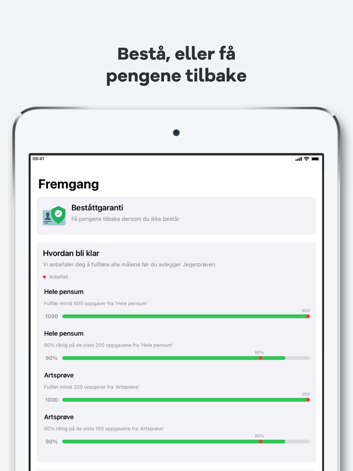 Jegerappen - bestå jegerprøven