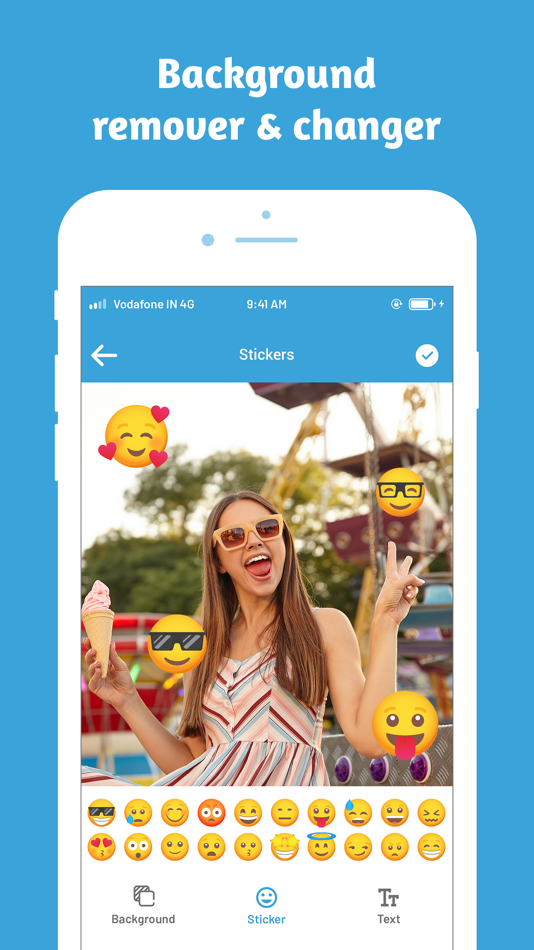 #3. Auto Image Background Editor (iOS) 由: Nitin Katrodiya