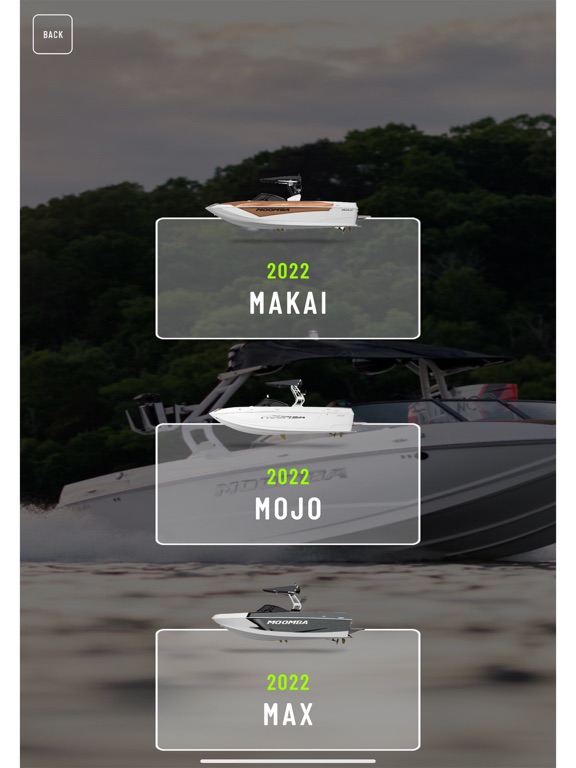 Moomba Boats iPad screenshot 2 - Entertainment app