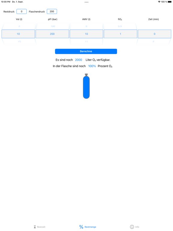 Screenshot #5 pour Sauerstoffrechner