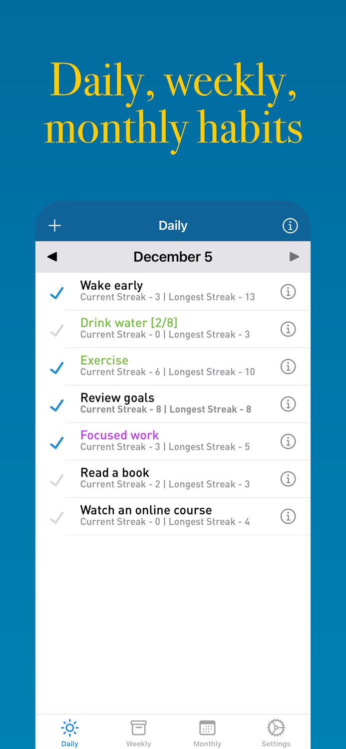Habit Ace - Routine Tracker