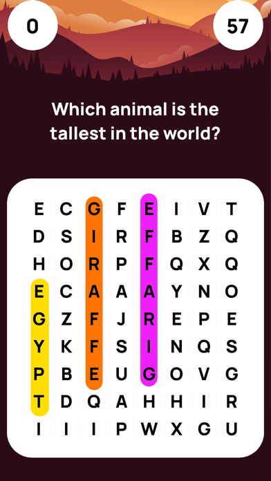 Crossword Puzzle: Trivia World Screenshot