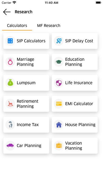 SL Finserv Screenshot