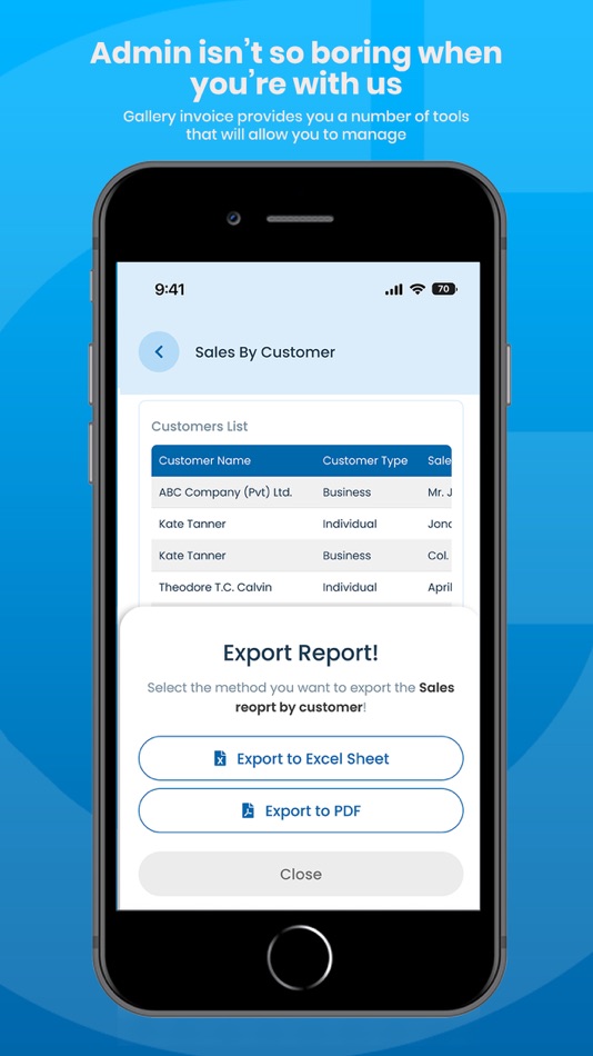 #5. Gallery Invoice (iOS) 由: SOFT GALLERY