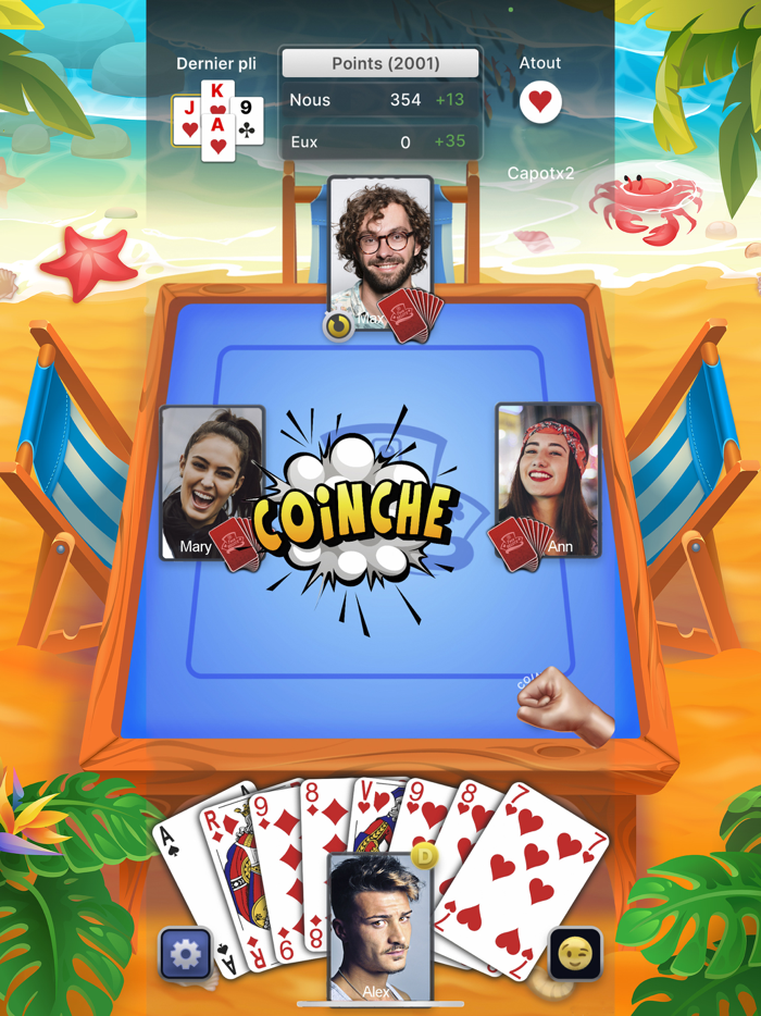 FaceBelote - Belote and Coinche