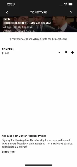 Game screenshot Angelika Film Center & Cafe hack