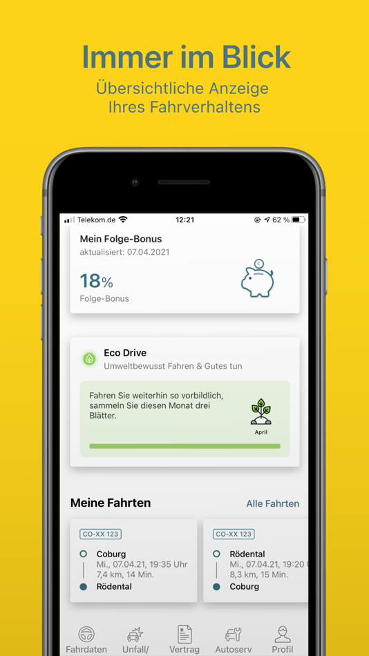 #3. HUK Mein Auto (iOS) 由: HUK-COBURG Datenservice und Dienstleistungen GmbH