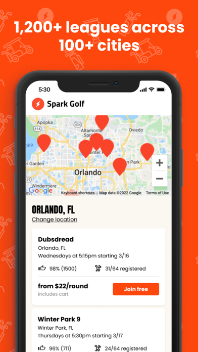 Spark Golf Screenshot